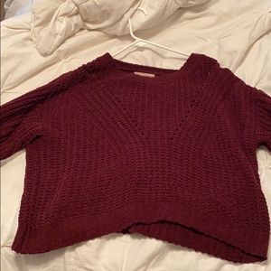 Maroon Sweater